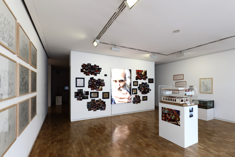 View into one of the rooms of the exhibition of Bruce Bickford at Stadthaus Ulm. Photo: Conné van d'Grachten.